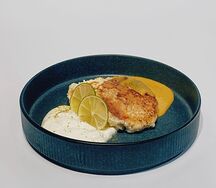 Сырники с манговой сгущёнкой