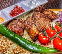 Шашлык из бараньей мякоти