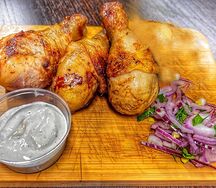 Шашлык из куриной голени