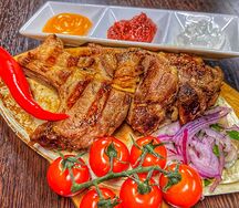 Шашлык из бараньей корейки