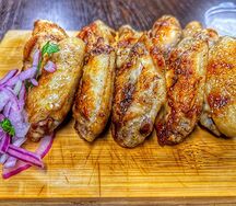 Шашлык из куриных крылышек