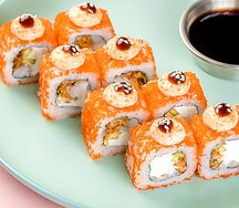 Закат креветки 