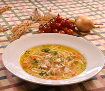 Суп-лапша с курицей