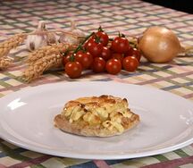 Грудка куриная, запеченная с ананасом
