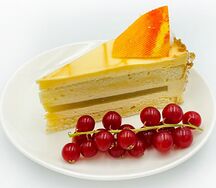 Бисквитно-грушевый