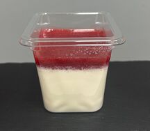 Панна котта с клубникой 