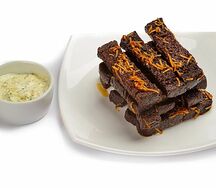 Гренки жареные с чесноком