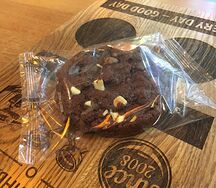 Печенье кукис шоколадное