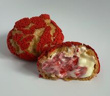 Профитроли Клубника