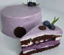 Чизкейк Черничный