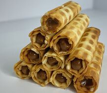 Трубочки со сгущенкой