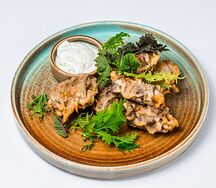 Рулетики из баклажана с мясом
