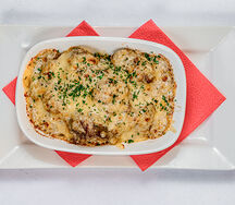 Запеканка с куриной печенью