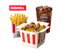 Комбо с Рис боулом с креветками