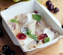 Вареники с вишней