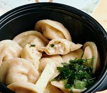 Пельмени со свининой и говядиной