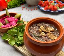 Лобио в горшочке по-грузински 