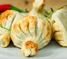 Хинкали жаренные Баранина 