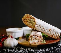 Шаурма с курицей большая