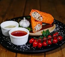 Шаурма Стандарт с кальмарами