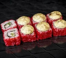 Запеченная Калифорния с креветкой