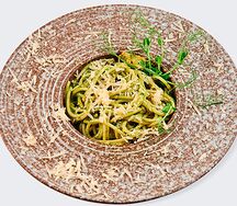 Паста альфредо с курицей