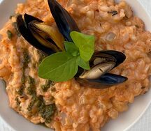 Ризотто с морепродуктами