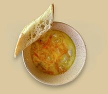 Лапша сливочная с курицей