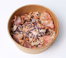Салат Коул Слоу с беконом