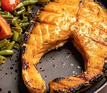 Стейк из семги 