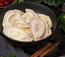 Вареники с вишней 