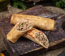 Блинчики с мясом 