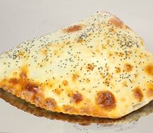 Конверт с сыром и зеленью