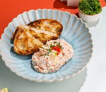 Форшмак с подкопченным лососем 
