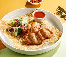 Шашлык из куриного бедра 