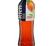 Чёрный Rich tea с персиком