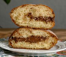 Пышка с Nutella