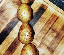 Картошка на мангале