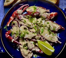 Раки в соусе том кха
