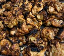 Шашлык из куриного бедра