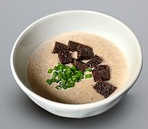 Грибной суп-пюре с белыми грибами