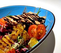 Салат с апельсином и индейкой 