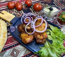 Шашлык из куриного филе