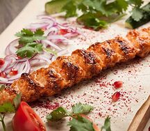 Люля-кебаб куриный на углях
