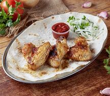 Шашлык из куриных крыльев