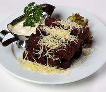 Гренки чесночные