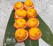 Запеченная Калифорния с креветкой 