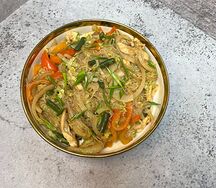 Фунчоза с овощами