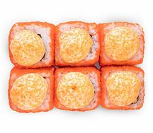 Запеченный с креветкой