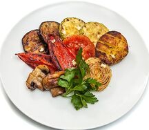 Овощи гриль постные